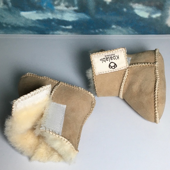 Koalabi Uggo Booties Camel Colour 0-6 Months - Picture 2 of 6